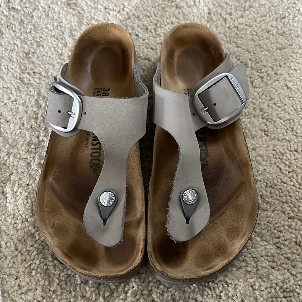Birkenstock Gizeh Big Buckle - Dove Gray